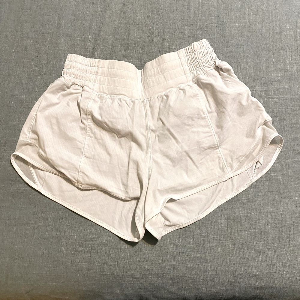 Gently used Lululemon shorts.  Daughter outgrew then so we bought more!